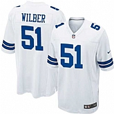 Nike Men & Women & Youth Cowboys #51 Wilber White Team Color Game Jersey,baseball caps,new era cap wholesale,wholesale hats